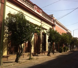 The life within colonial buildings is not visible from the street.